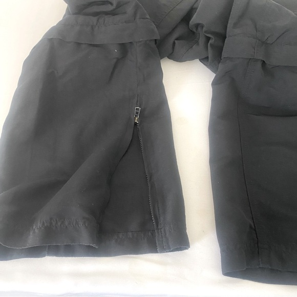 Mountain Equipment Co Op Convertible Black Hiking Pant 4 Short Removable Bottoms - Picture 12 of 12